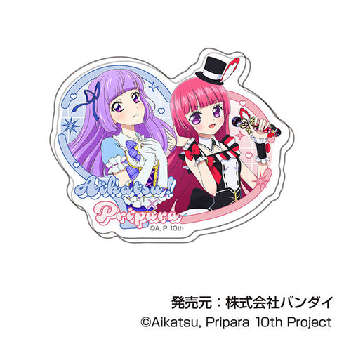 『アイカツ!×プリパラ』アクリルステッカー【BOX】